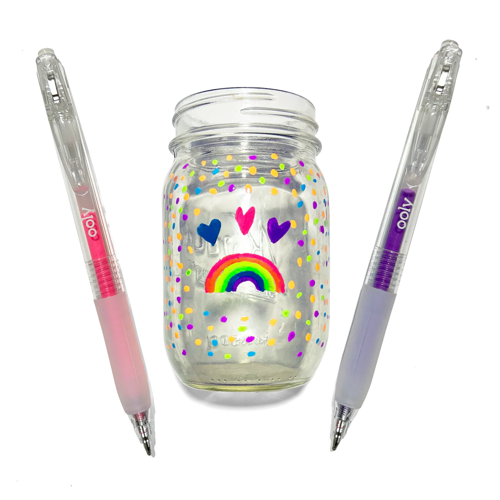 Jelly Gloss Neon Multi-Surface Deco Gel Pens | OOLY