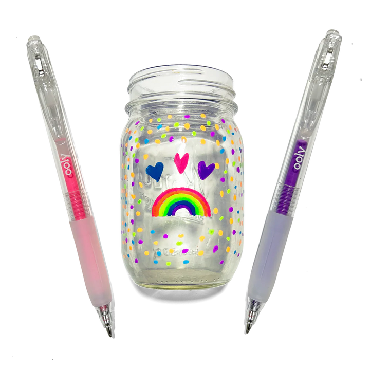 Jelly Gloss Neon Multi-Surface Deco Gel Pens | OOLY