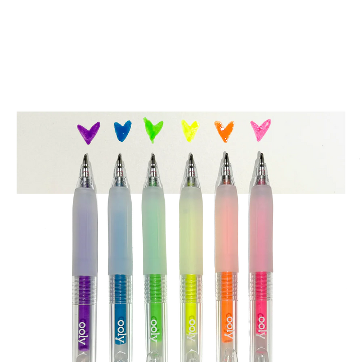 Jelly Gloss Neon Multi-Surface Deco Gel Pens | OOLY