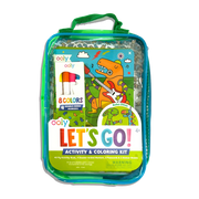 Let's Go! Activity & Coloring Kit - Robo Dinos | OOLY