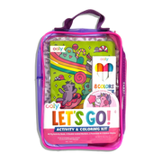 Let's Go! Activity & Coloring Kit - Unicorn Candy Town | OOLY