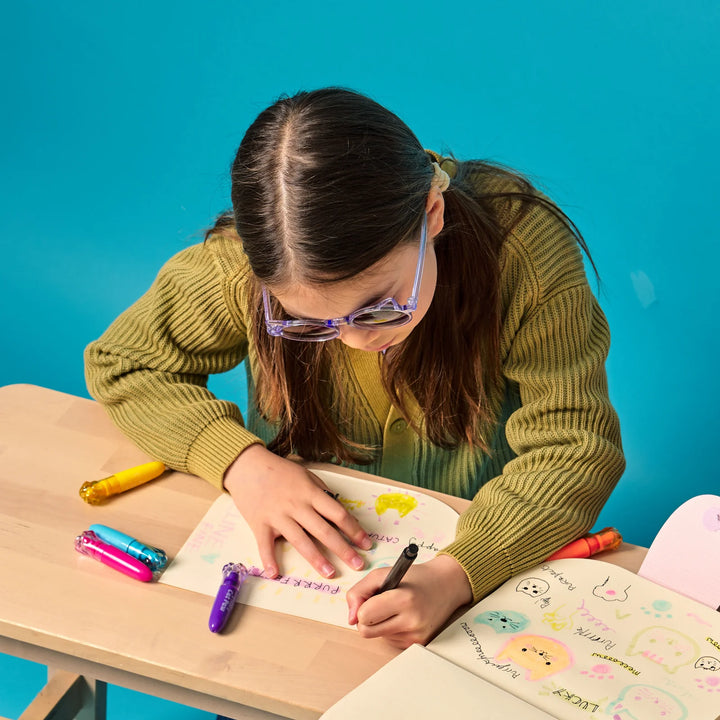 Lucky Cat Paw Scented Neon Highlighters - Set of 6 | OOLY