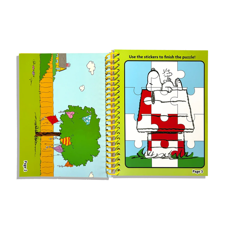 OOLY x Peanuts: Coloring Activity & Sticker Kit | OOLY