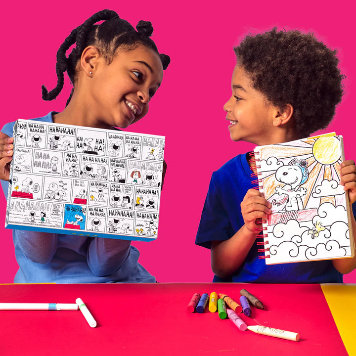OOLY x Peanuts: Coloring Activity & Sticker Kit | OOLY