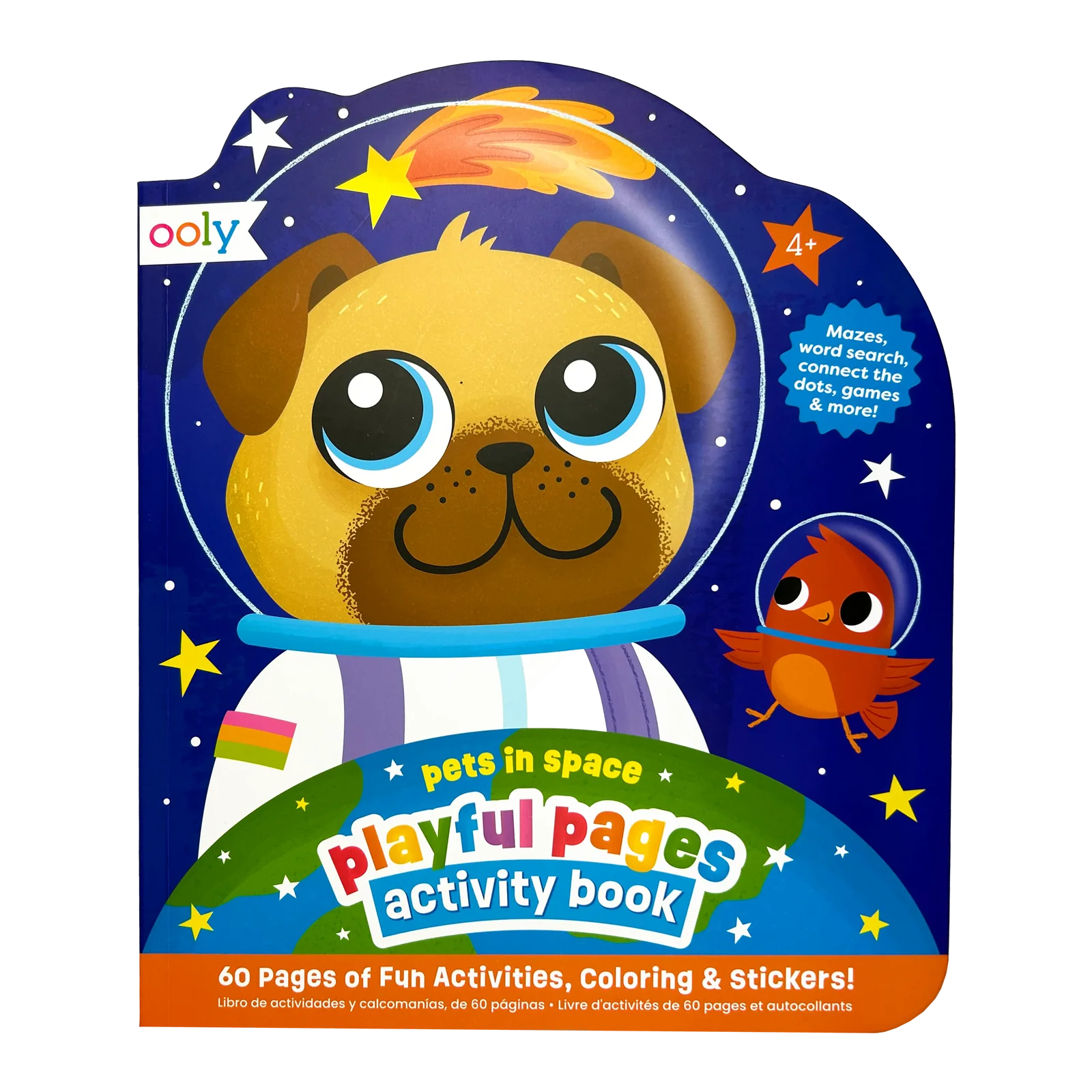 Playful Pages Activity Book - Pets in Space | OOLY