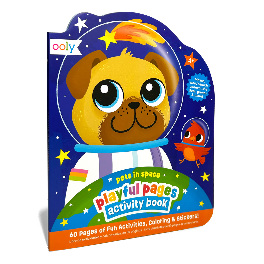 Playful Pages Activity Book - Pets in Space | OOLY