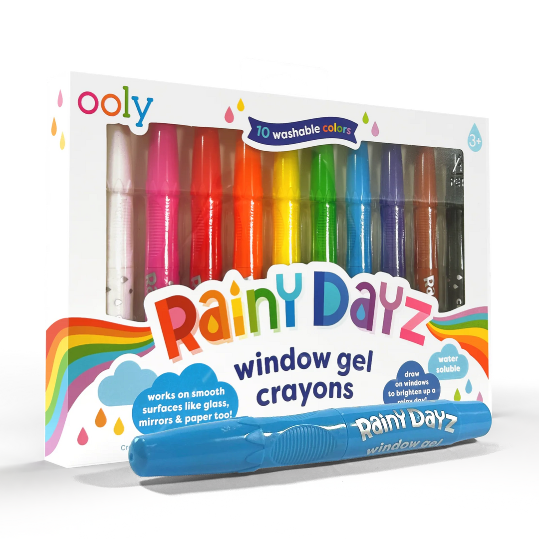 Rainy Dayz Window Gel Crayons - Set of 10 | OOLY