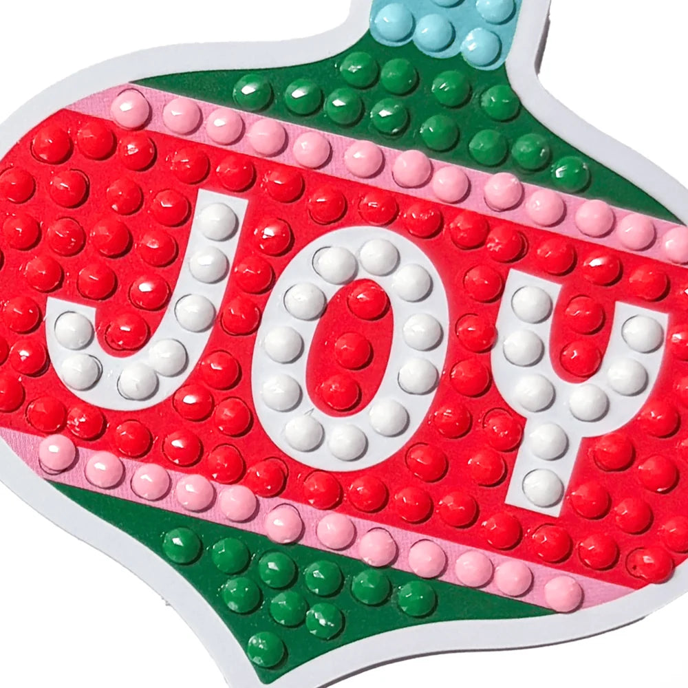 Razzle Dazzle DIY Gem Sticker Kit - Jingle & Joy | OOLY