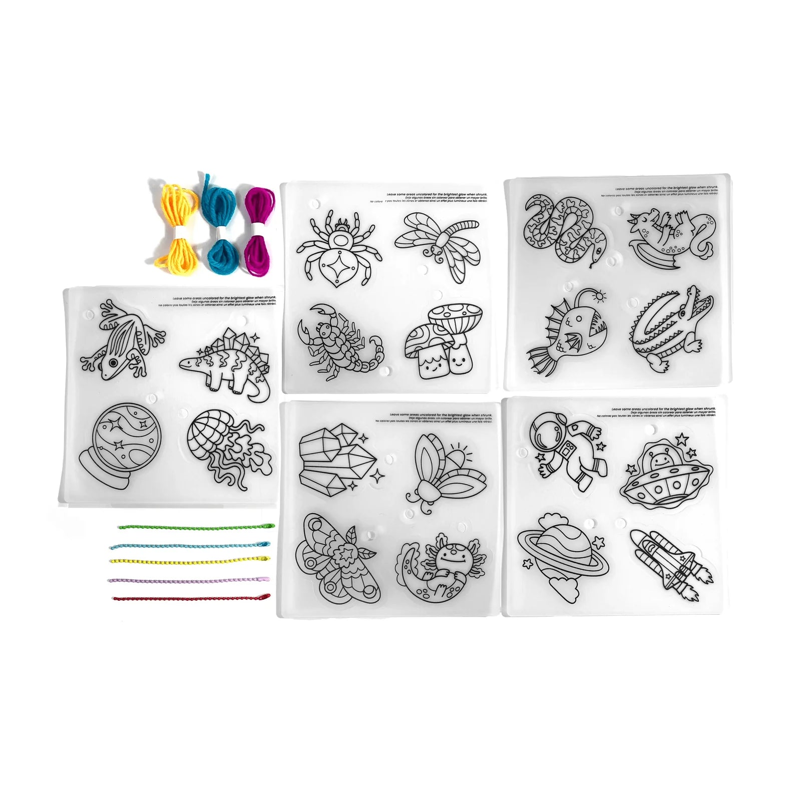 Shrink-Its! DIY Shrink Art Kit - Glow Buddies | OOLY