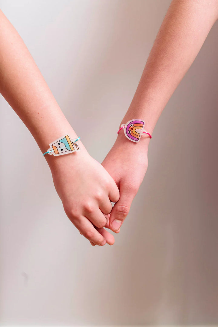 Shrink-its! DIY Shrink Art Bracelet Kit - BFF | OOLY