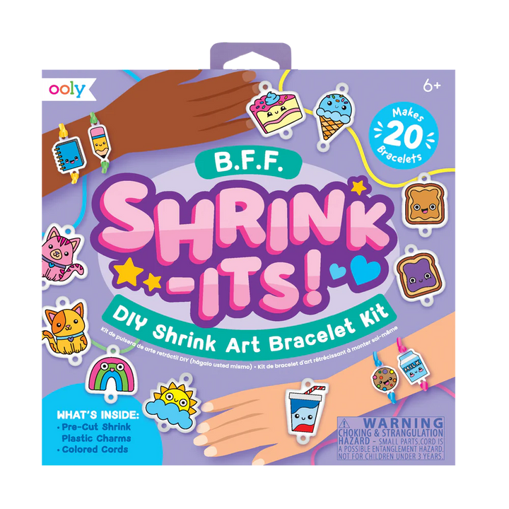 Shrink-its! DIY Shrink Art Bracelet Kit - BFF | OOLY