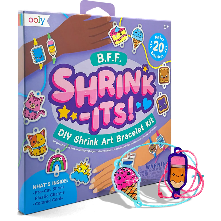 Shrink-its! DIY Shrink Art Bracelet Kit - BFF | OOLY