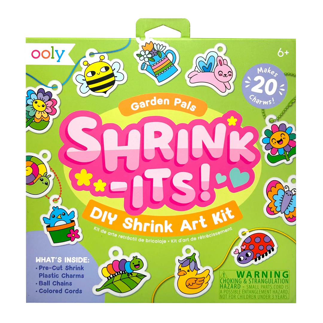 Shrink-Its! D.I.Y. Shrink Art Kit - Garden Pals | OOLY