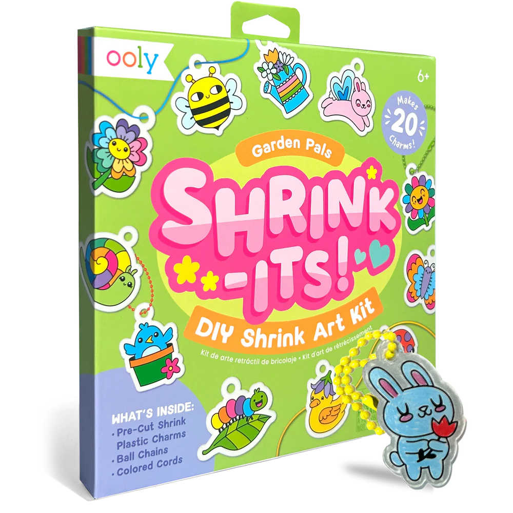 Shrink-Its! D.I.Y. Shrink Art Kit - Garden Pals | OOLY