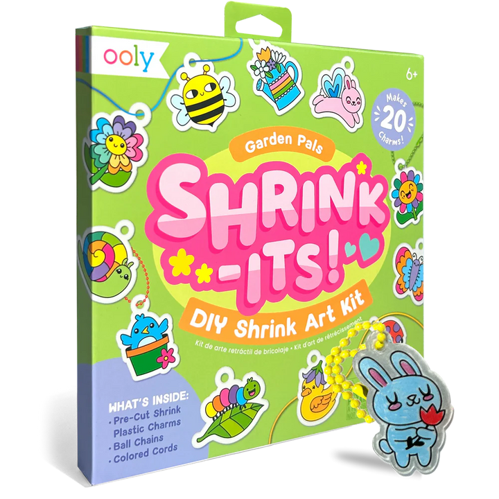 Shrink-Its! D.I.Y. Shrink Art Kit - Garden Pals | OOLY