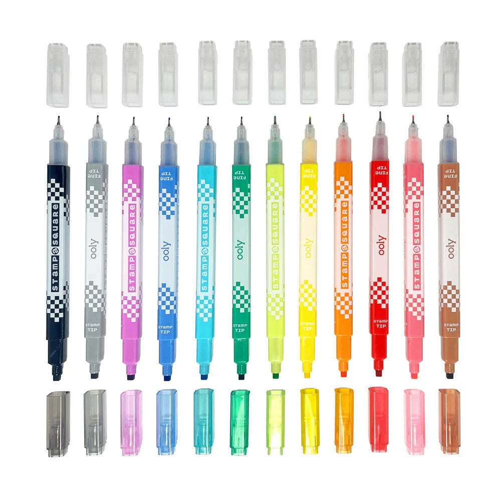 OOLY-Stamp-A-Square-Double-Ended-Markers