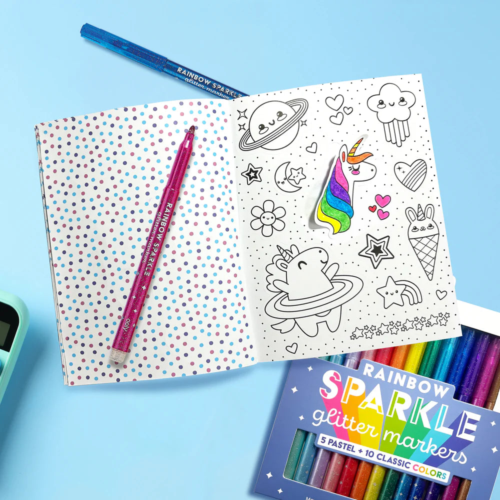 Stickiville Color-In’ Sticker Book: Cute-A-Licious Doodles | OOLY