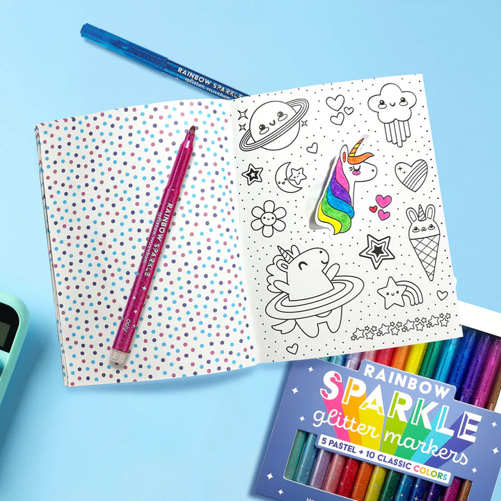 Stickiville Color-In’ Sticker Book: Cute-A-Licious Doodles | OOLY