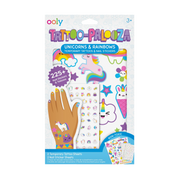 Tattoo-Palooza Temporary Tattoos & Nail Stickers - Unicorns & Rainbows | OOLY