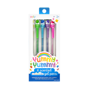 Yummy Yummy Scented Gel Pens - Metallic - Set of 6 | OOLY