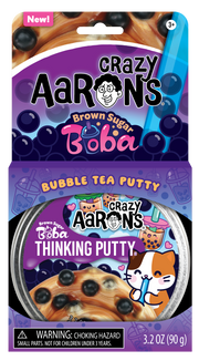 Thinking Putty Tin - Brown Sugar Boba 4" | Crazy Aarons
