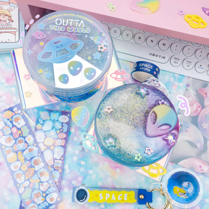 Outta This World Metallic Slime | Kawaii Slime Company