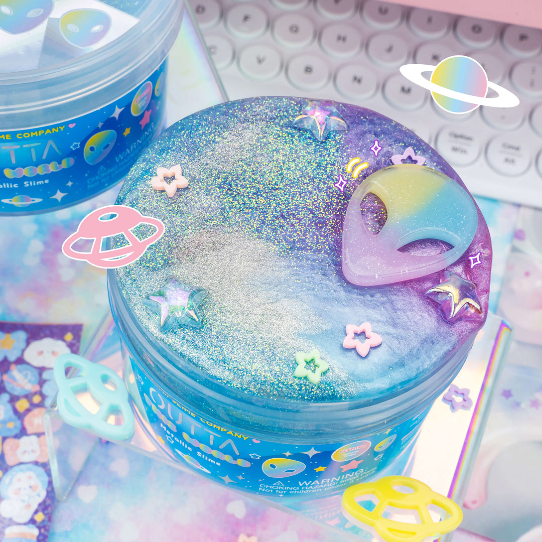 Outta This World Metallic Slime | Kawaii Slime Company