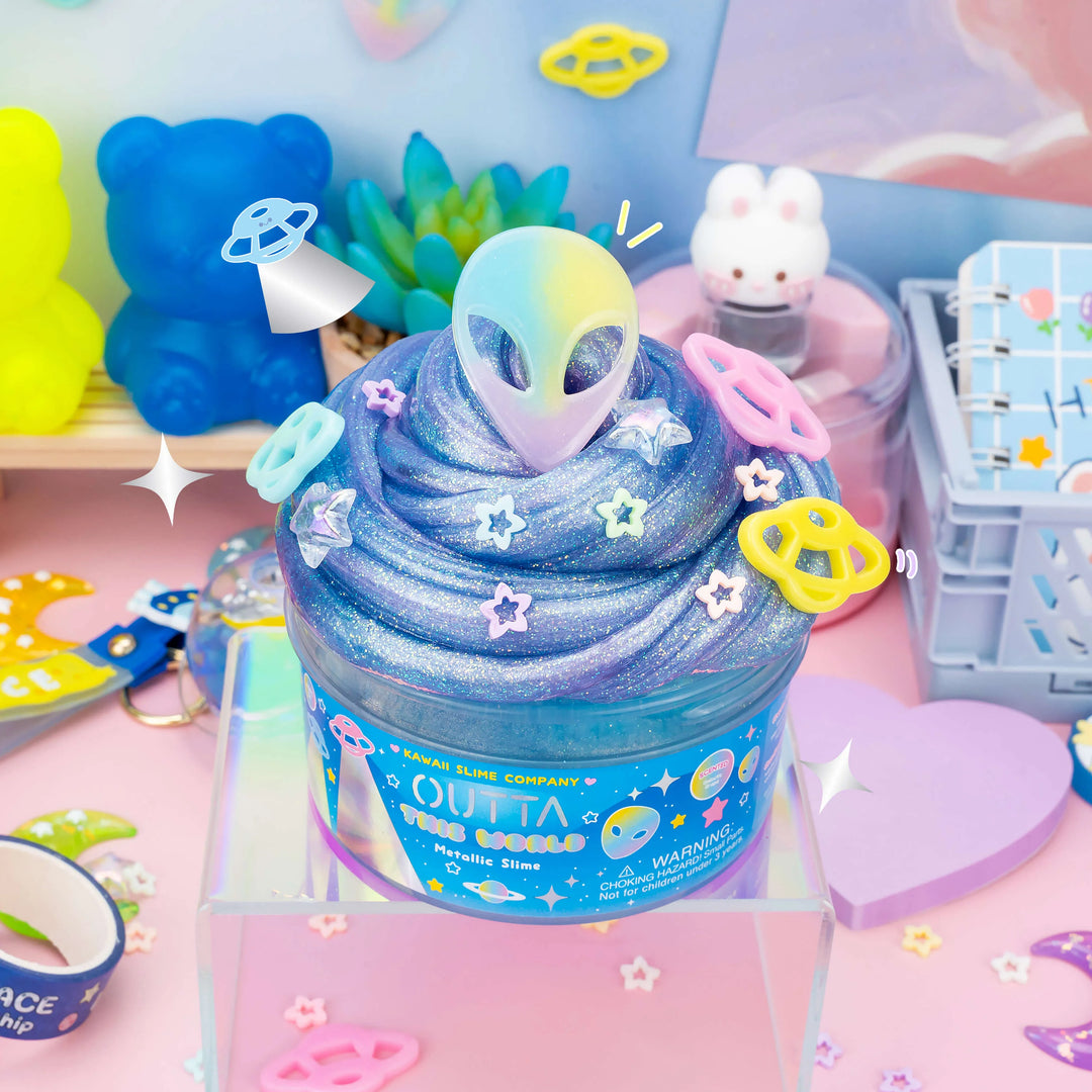 Outta This World Metallic Slime | Kawaii Slime Company