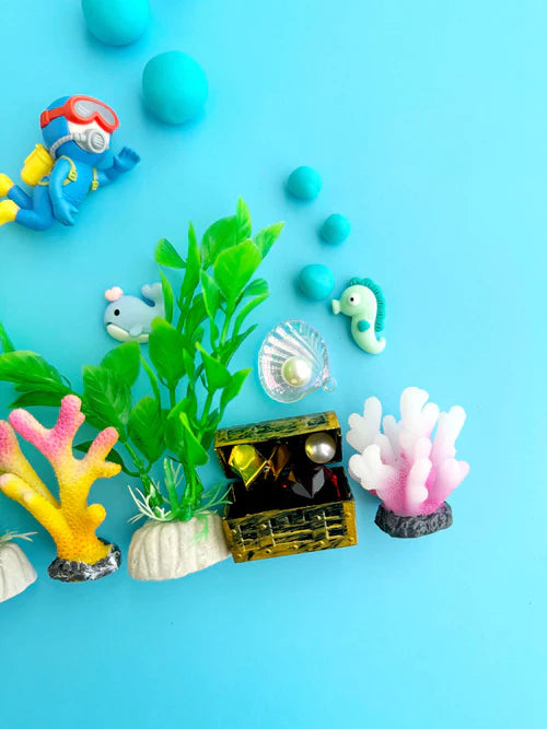 Ocean Explorer (Blue Hawaiian) KidDough Play Kit | EarthGrown KidDough