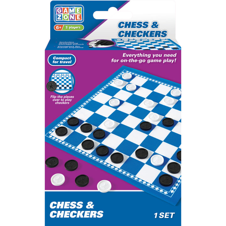 chess and checkers game box