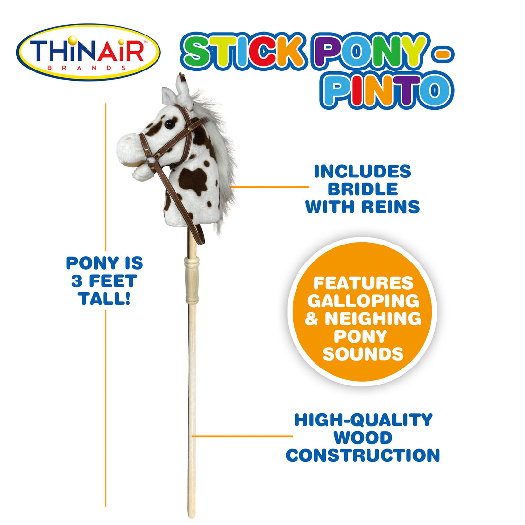 Stick Pony - Pinto | Thin Air Brands - LOCAL PICK-UP ONLY