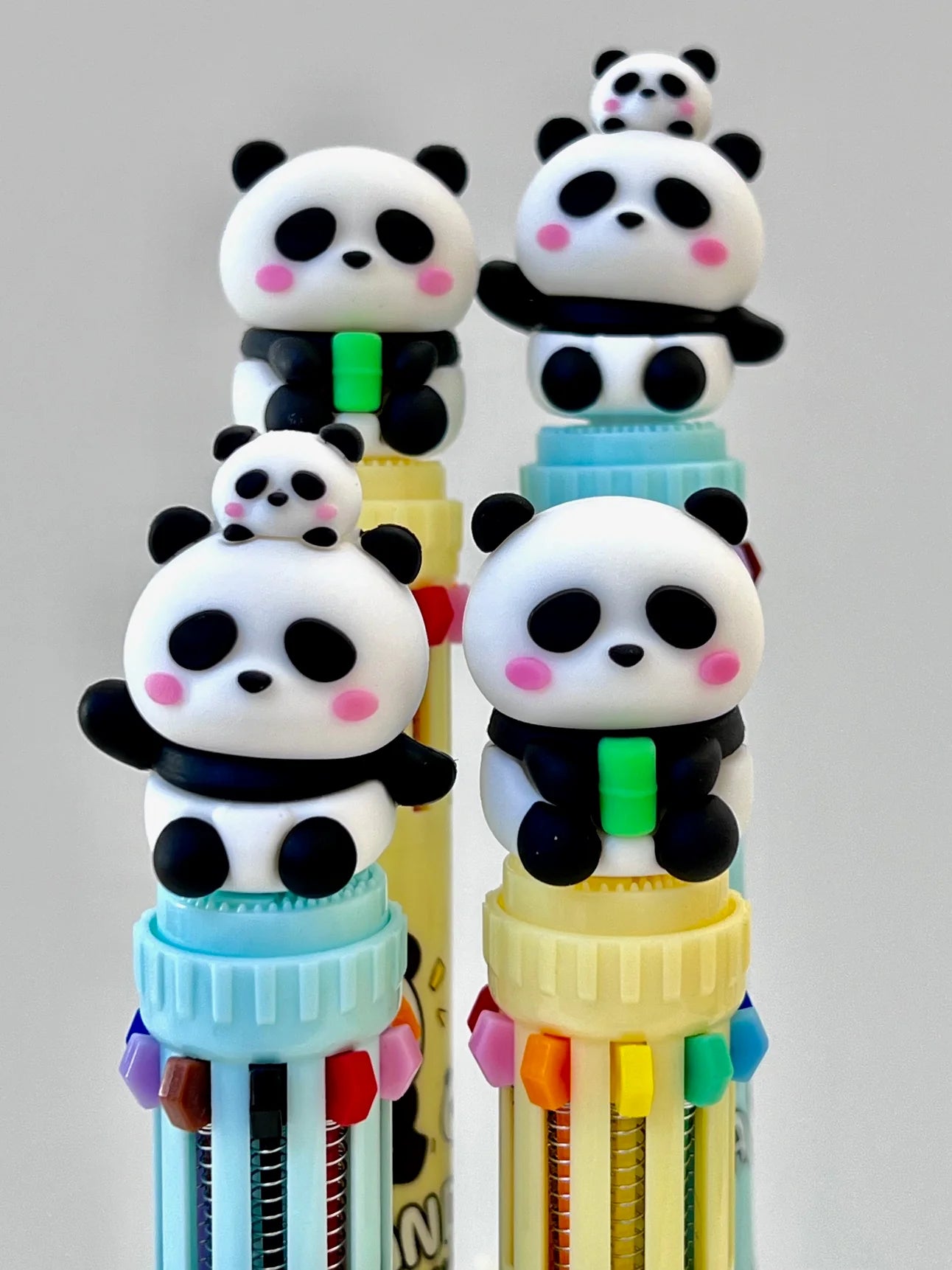 Panda 10-color Retractable Ball Pen