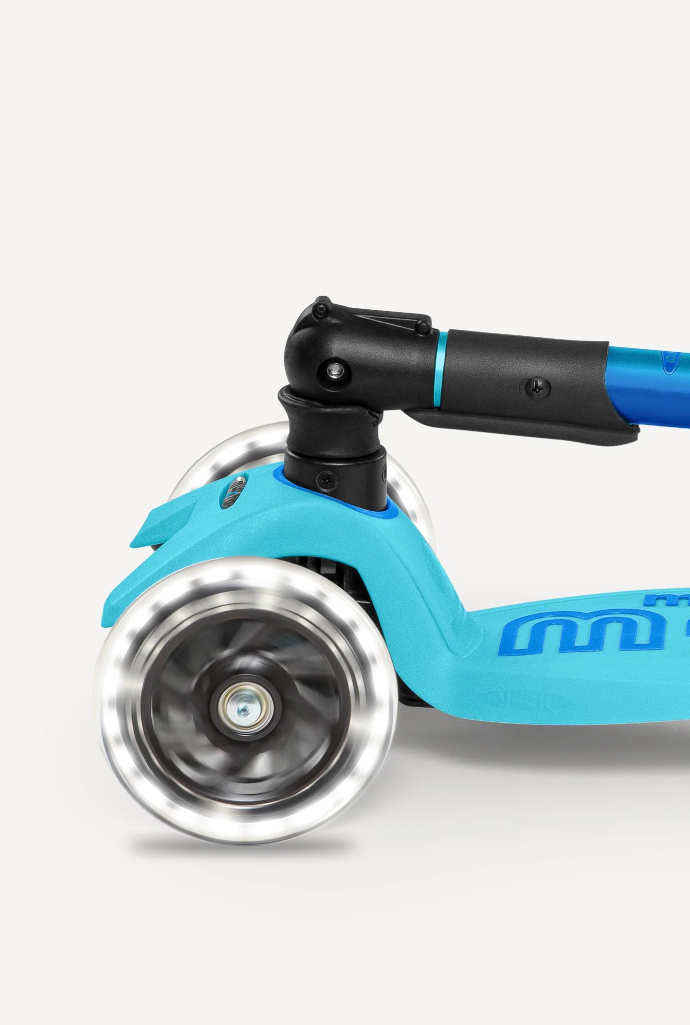 Micro Maxi Foldable LED Scooter - Bright Blue | Micro - LOCAL PICKUP ONLY