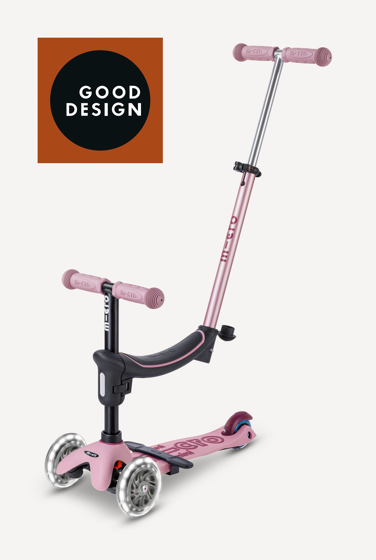 Micro Mini Rock & Go LED - Dusty Rose