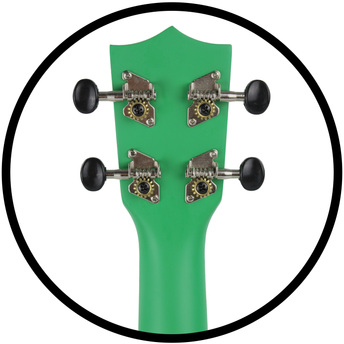 Penguin Tropical Shamrock Green Ukulele, Soprano | Amahi - LOCAL PICK UP ONLY