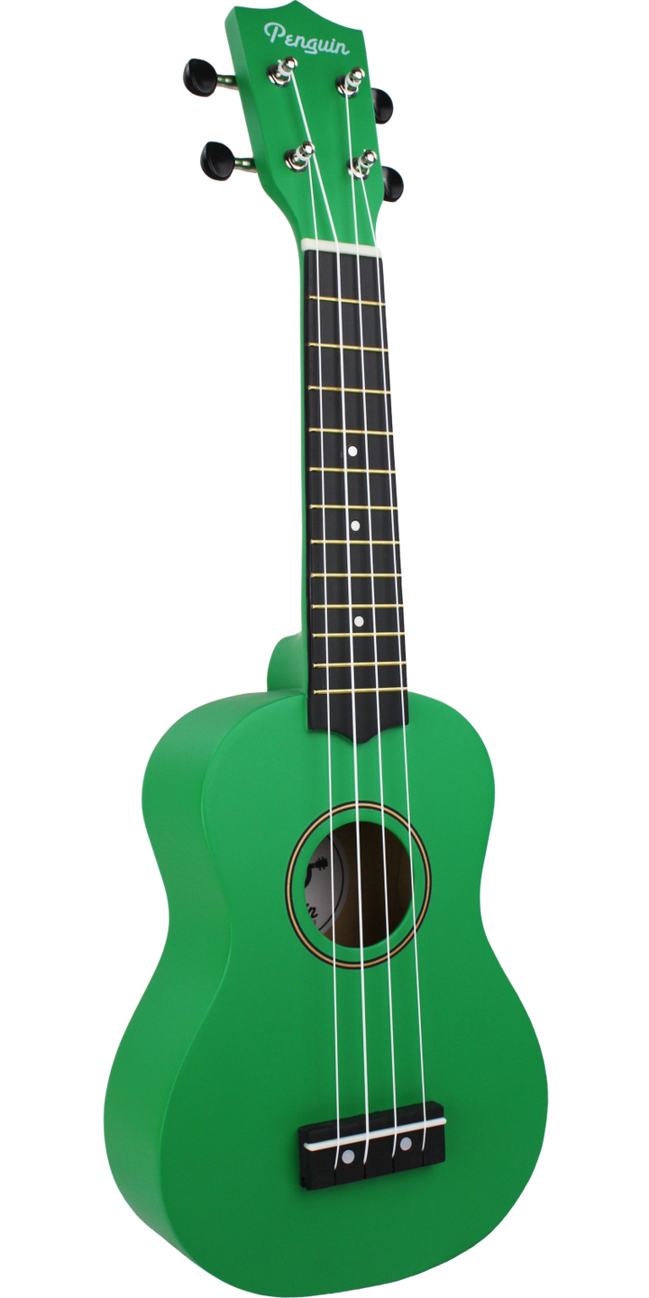 Penguin Tropical Shamrock Green Ukulele, Soprano | Amahi - LOCAL PICK UP ONLY