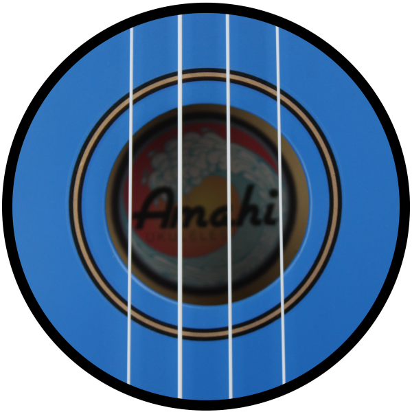 Amahi Robin Egg Blue Ukulele, Soprano | Amahi - LOCAL PICK UP ONLY