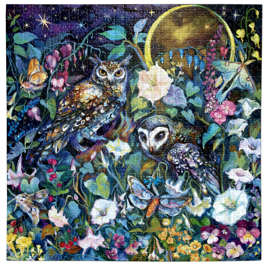 Moon Garden 1000 Sq Puzzle | eeBoo