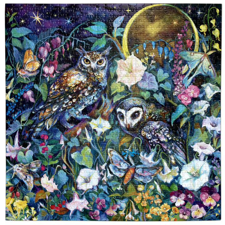 Moon Garden 1000 Sq Puzzle | eeBoo