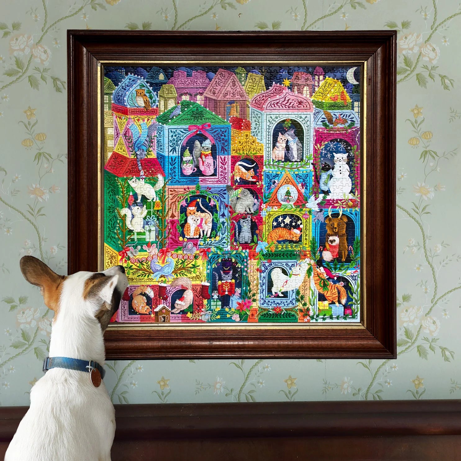 Christmas Cats 1000 Pc Puzzle | eeBoo