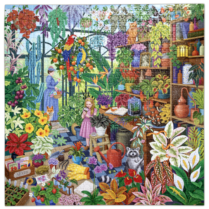 Alchemist's Greenhouse 1000 Sq Puzzle | eeBoo