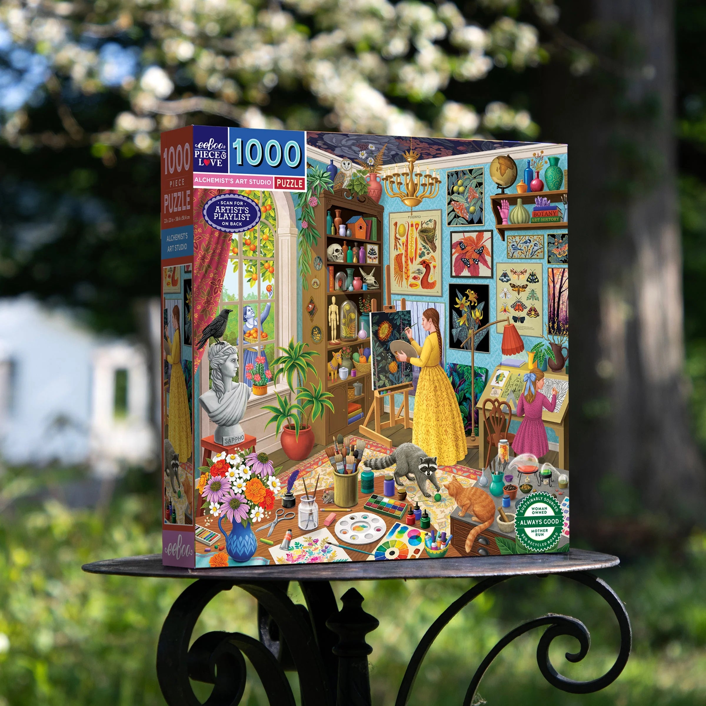 Alchemist's Art Studio 1000 Pc Puzzle | eeBoo