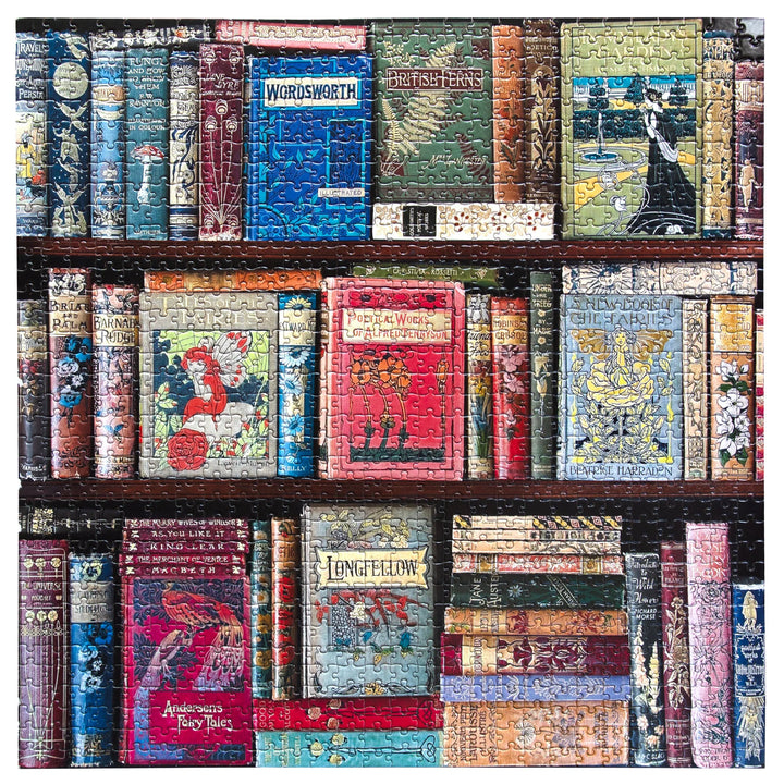 Vintage Library 1000 Piece Puzzle | eeBoo