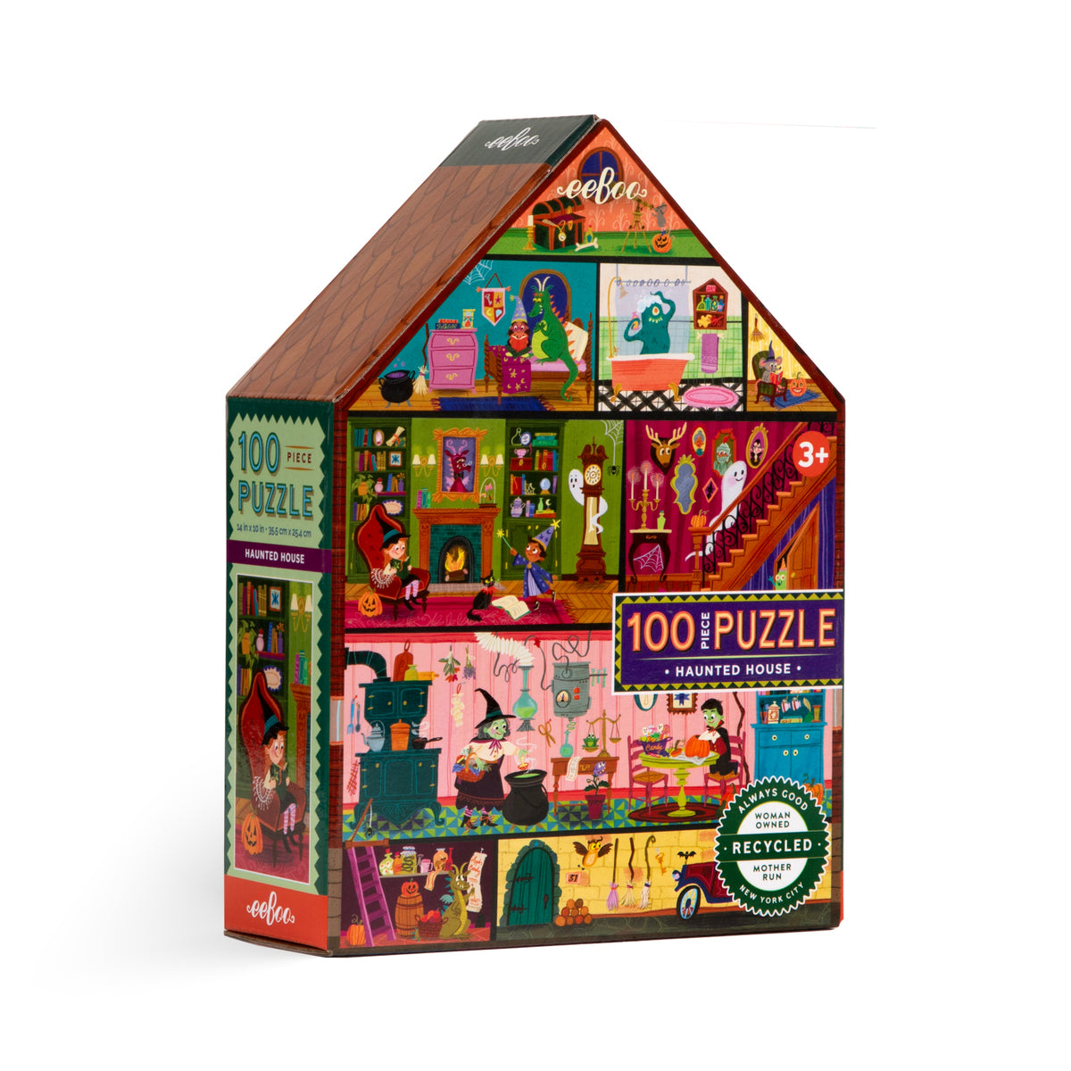 Haunted House 100 Pc Puzzle | eeBoo