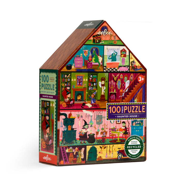 Haunted House 100 Pc Puzzle | eeBoo