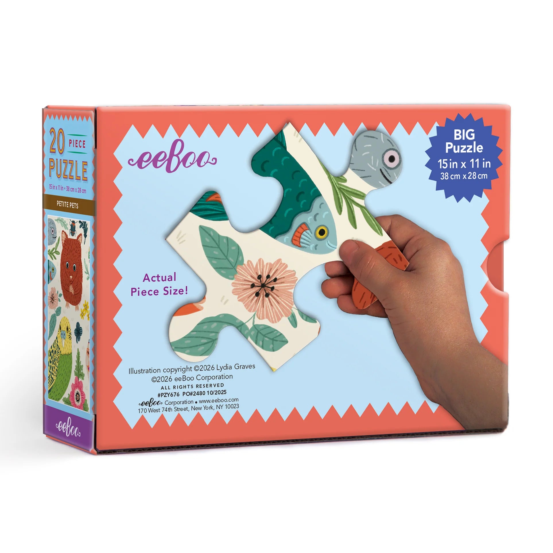 Petite Pets 20pc Puzzle | eeBoo