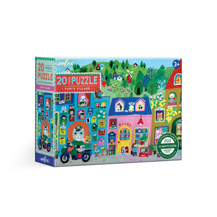 Yumi's Village 20 Puzzle | eeBoo