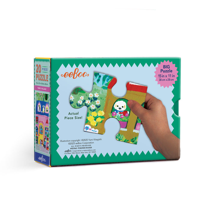 Yumi's Village 20 Puzzle | eeBoo