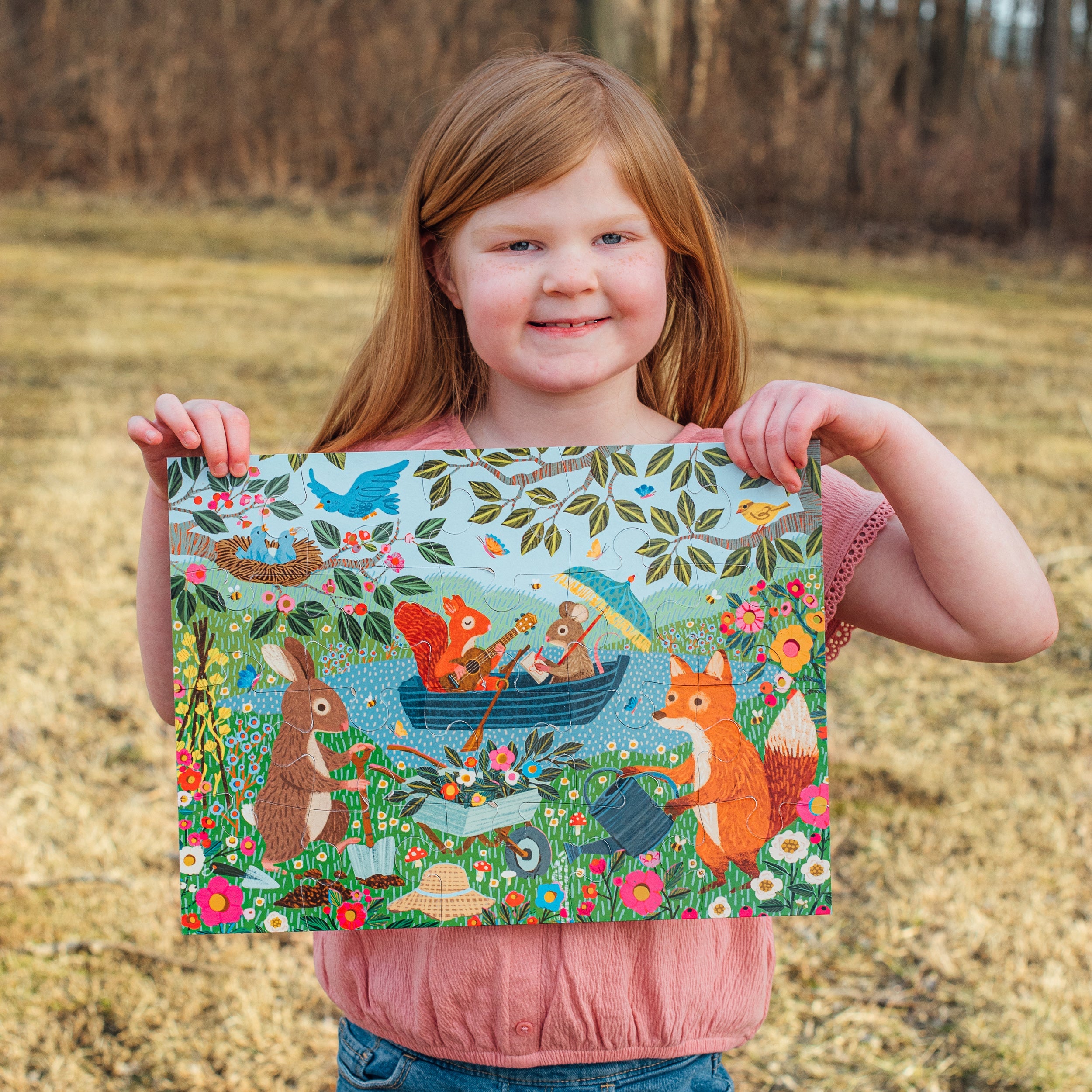 Garden Animals 20 Piece Puzzle | eeBoo