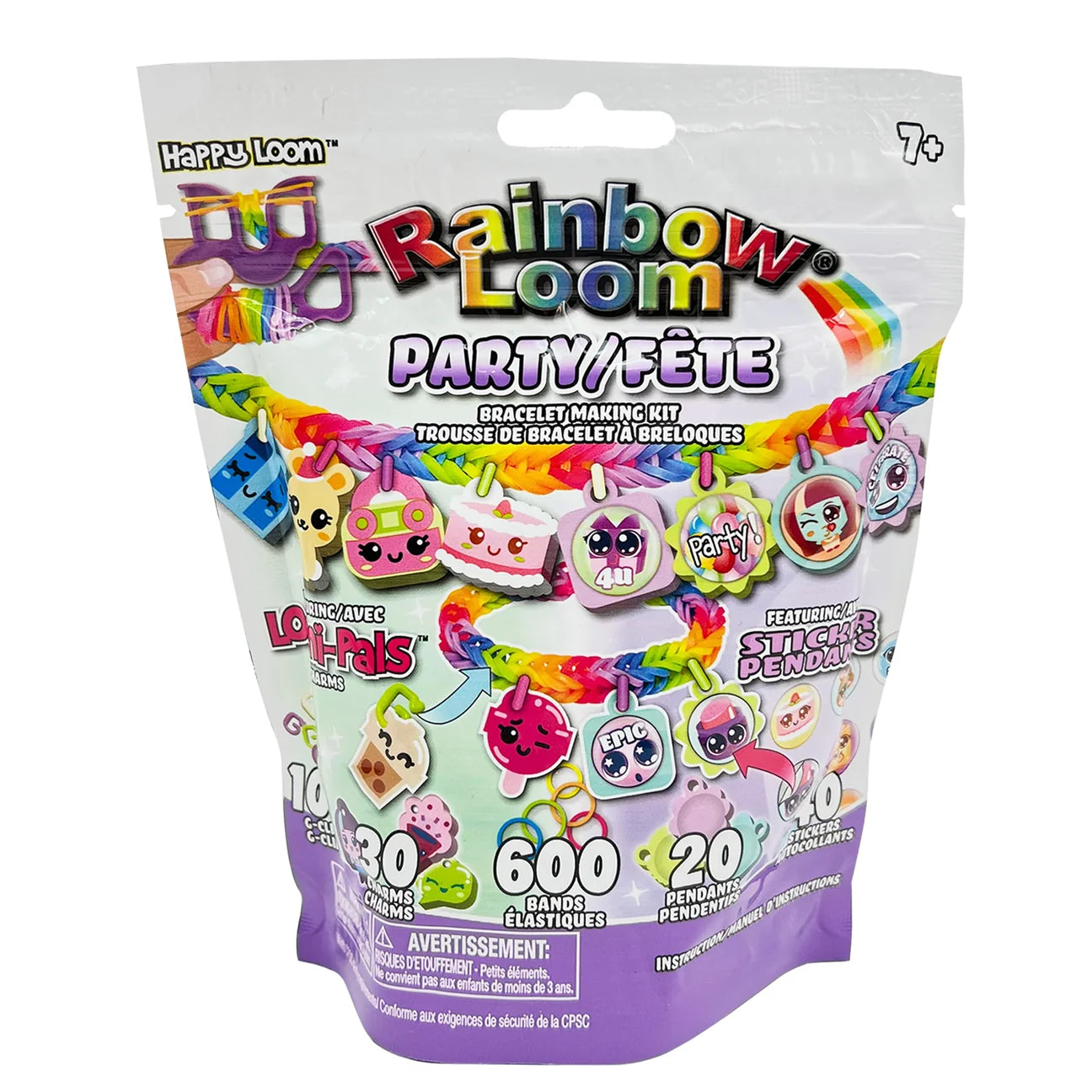 Loomi-Pals® Charm Bracelet Kit - Party | Rainbow Loom